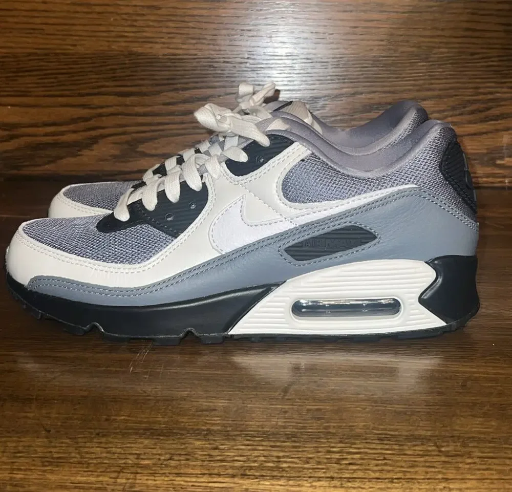 Nike Air Max 90 NBY ‘Dark Grey White Black’ FJ8901-900 Women's Size 7